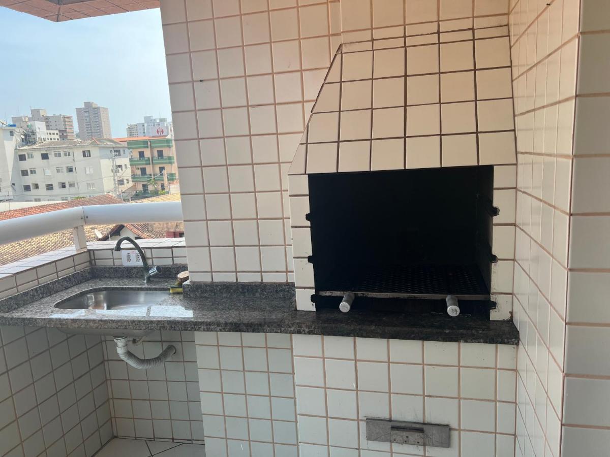 Apto Com Piscina E Churrasqueira Praia Grande  Ngoại thất bức ảnh