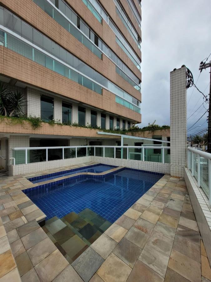 Apto Com Piscina E Churrasqueira Praia Grande  Ngoại thất bức ảnh